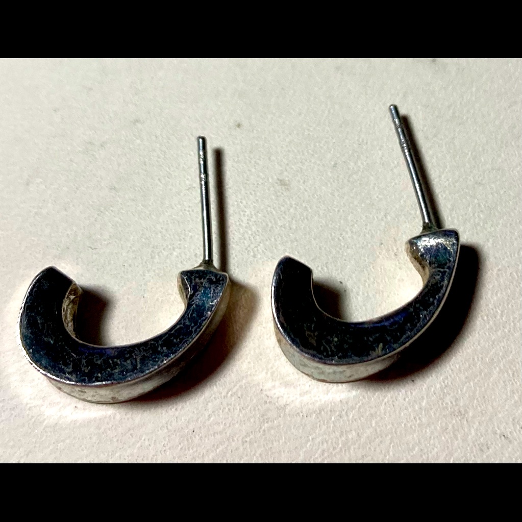 Silver Pierced Earrings 755